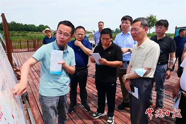 水利部調(diào)研組到常德調(diào)研辦理人大代表建議