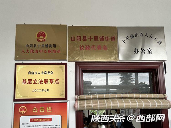 商洛市山陽縣：用人大代表聯(lián)絡(luò)站架起連心橋、暢通民意路