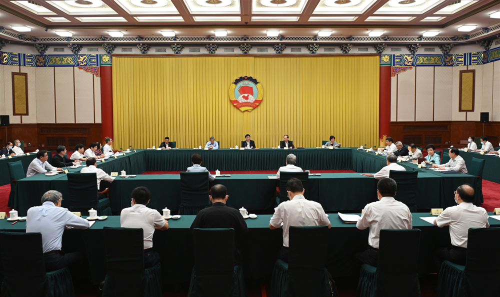 全國政協(xié)主席會(huì)議成員務(wù)虛會(huì)在京召開 王滬寧主持并講話