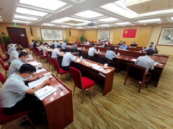 肖捷同志參加預(yù)算工委全體黨員干部會(huì)議 史耀斌同志為預(yù)算工委全體黨員干部講專題黨課